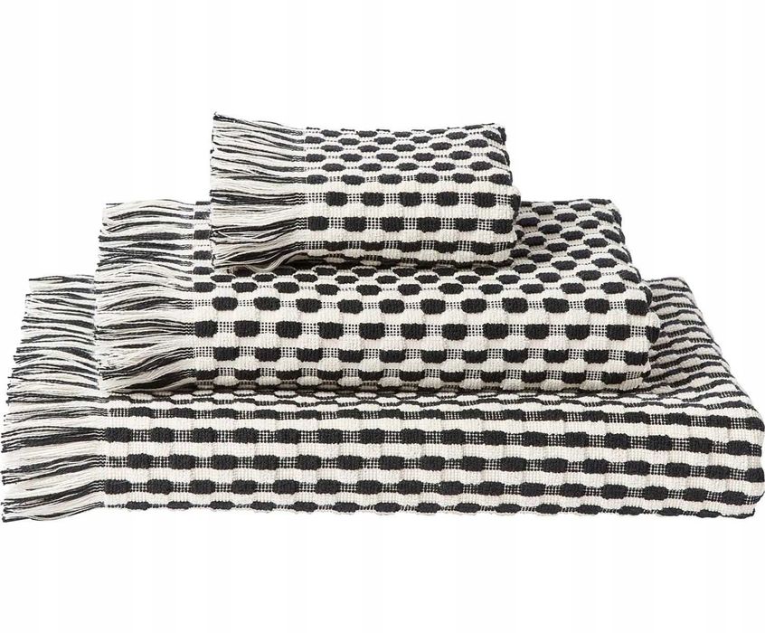 Westwing komplet Ręczników Juniper zestaw 3sztuk 30x50 50x100 70x140cm