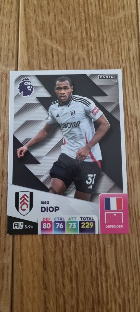 Panini Premier League 2025 Issa Diop Fulham 159