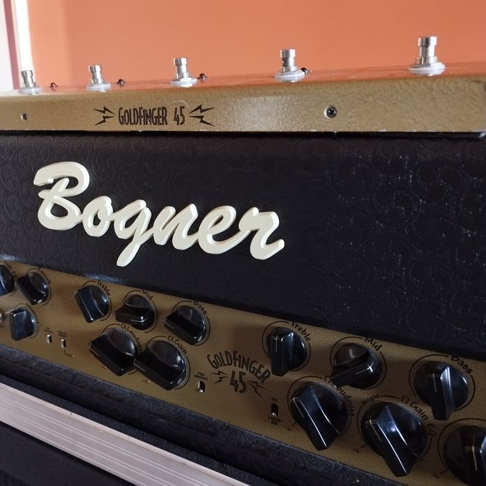 JAK NOWY! lampowy wzmacniacz gitarowy Bogner Goldfinger 45 +footswitch