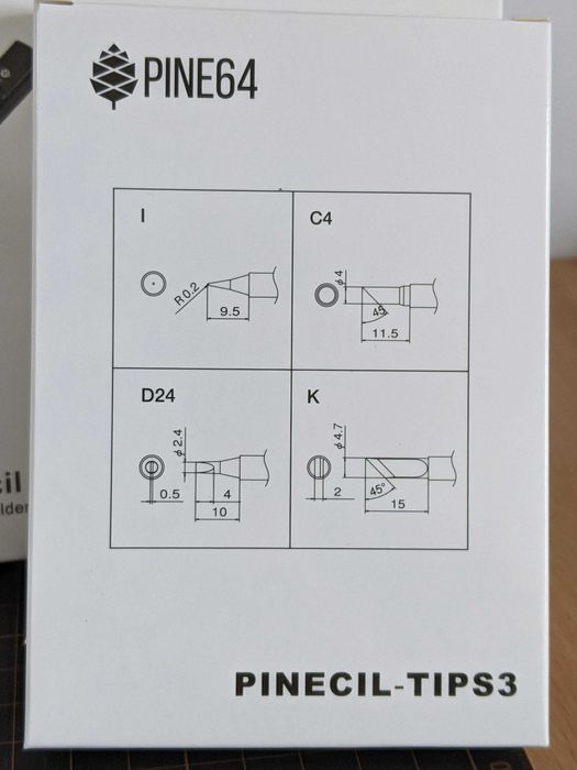 Комплект жал для Pinecil