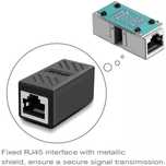 З'єднувач (спліттер) RJ45 (мама+мама), SZC-16 RJ45 M+M, подовжувач.