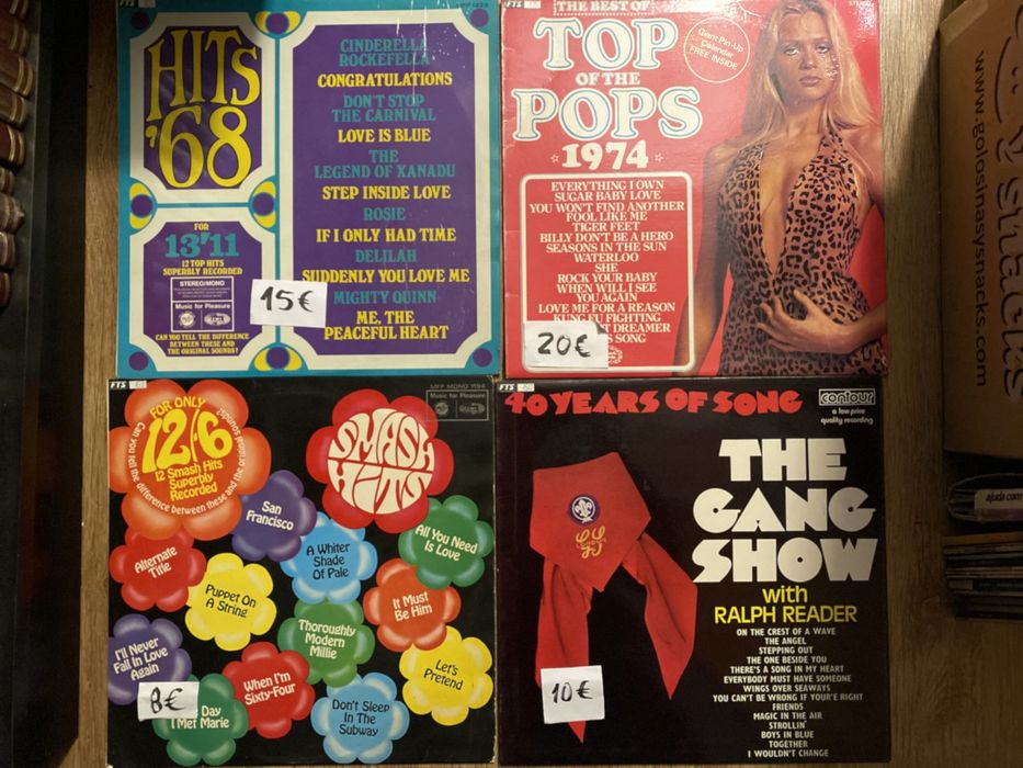 Vinil varios discos de colectaneas