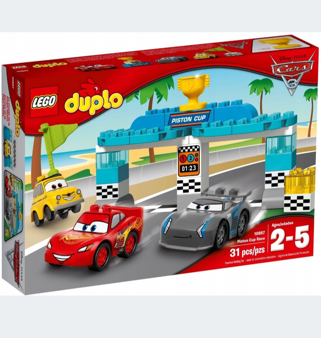 LEGO Duplo Zygzak McQueen 10857 Złomek 10856