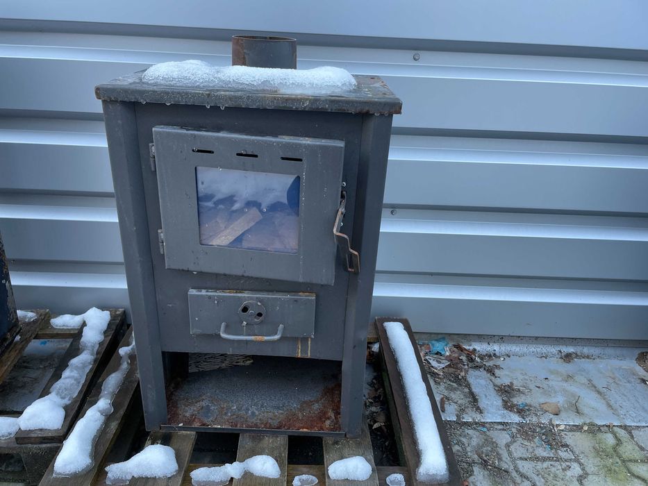 Piec koza kominek wolnostojący stalowy koza BLIST B1e 10kw II Gatunek