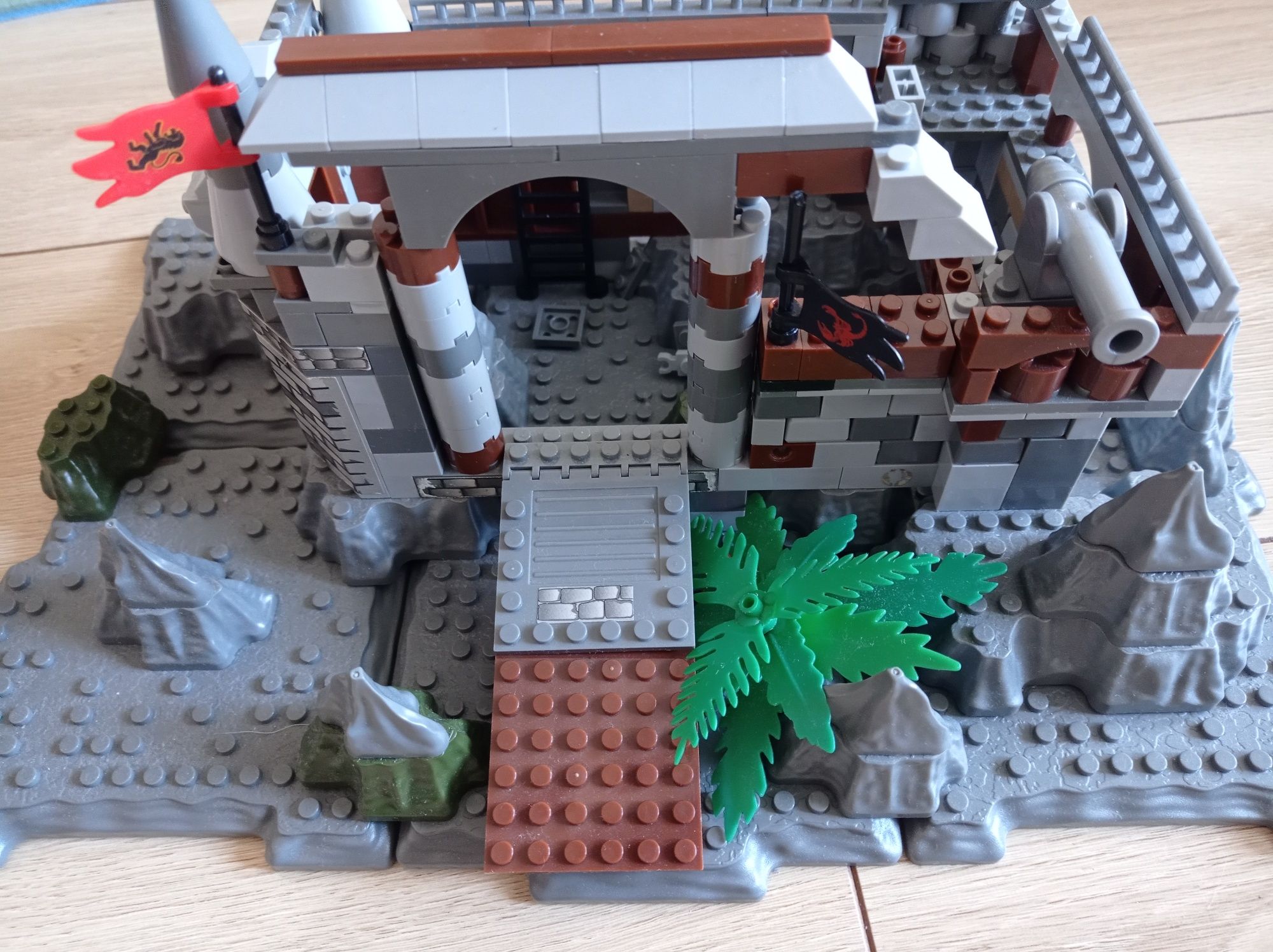 Zamek  z klocków kompatybilne do LEGO