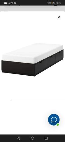 Łóżko Ikea Nordli 90cm szerokości