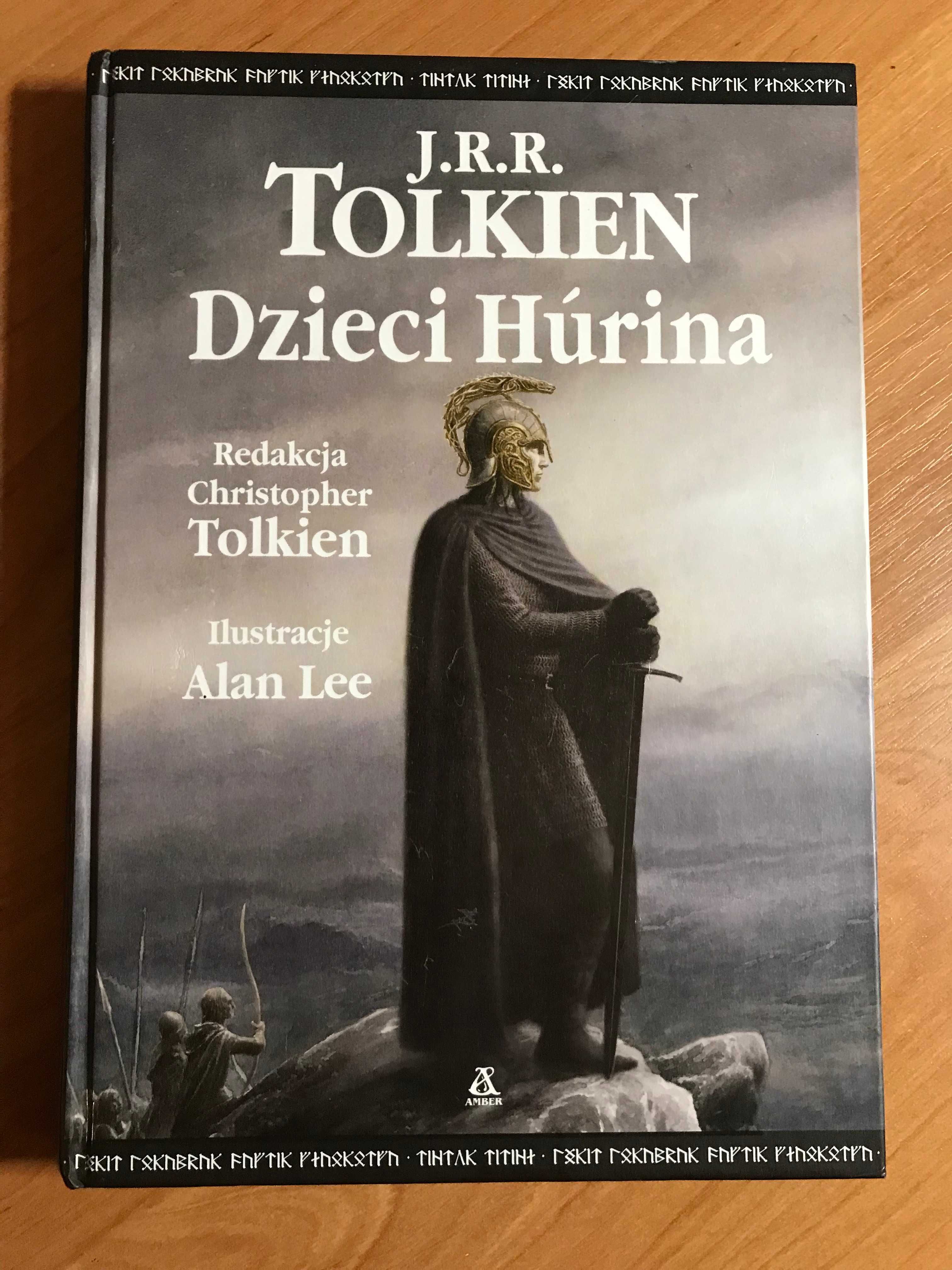 Tolkien - Dzieci Hurina - Amber, twarda, wyd. II 2008 (Hobbit)
