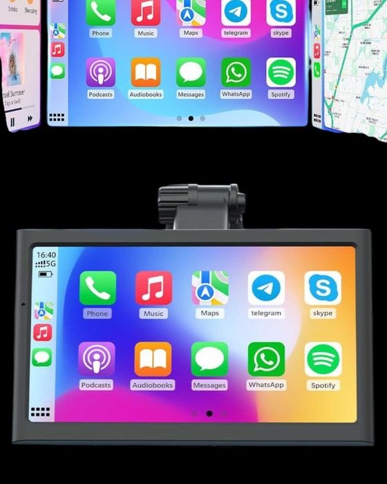 Przenośny Ekran Samochodowy Nowy CarPlay Prezent dla Niego Ekran