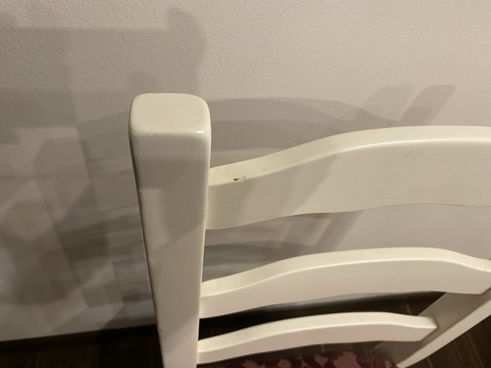 Komplet krzesło parawan zagłówek