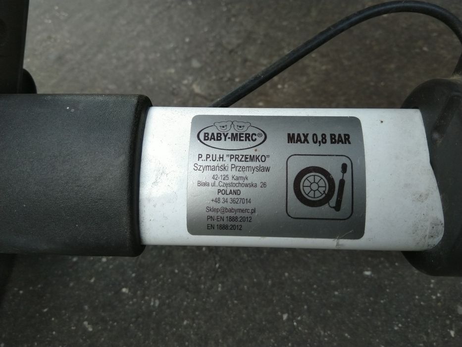 Wózek dziecięcy Baby Merc 2w1 (spacerówka + gondola)