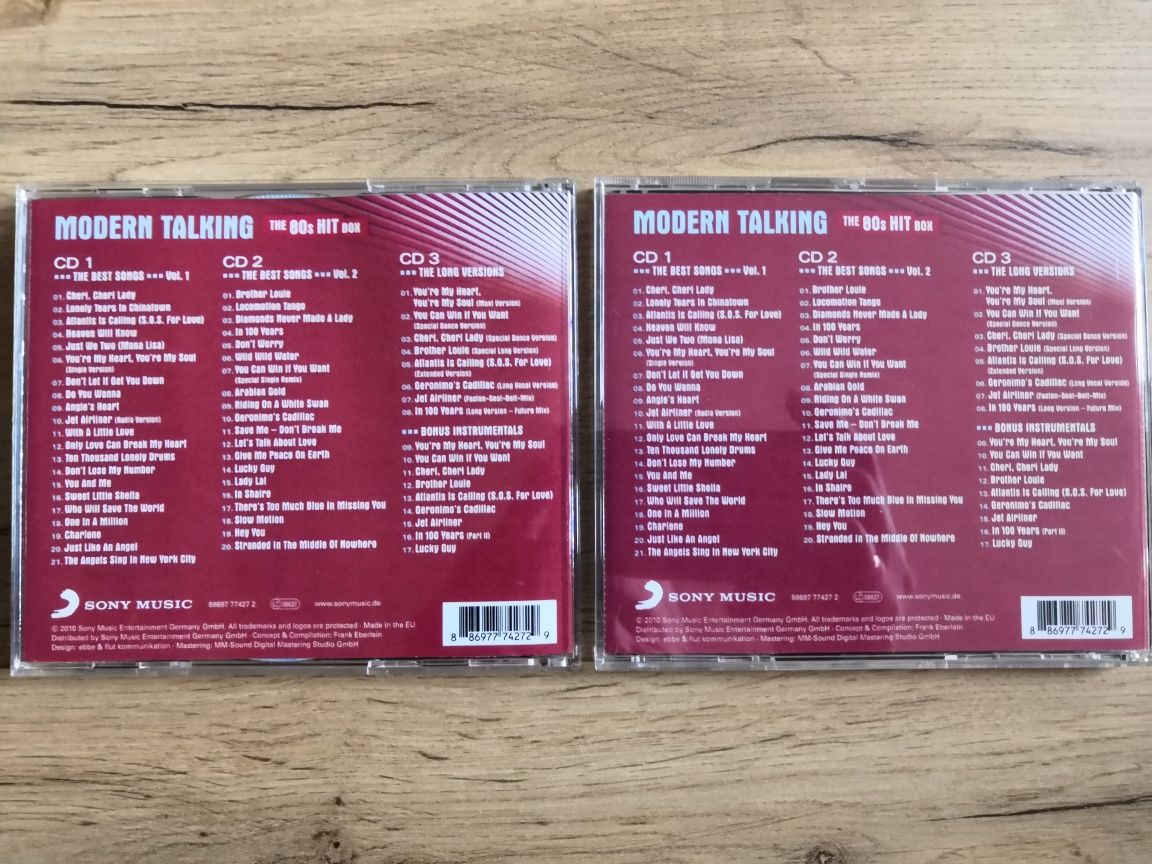 CD Аудио Диски Modern Talking 2010. The 80s Hit (3 CD)