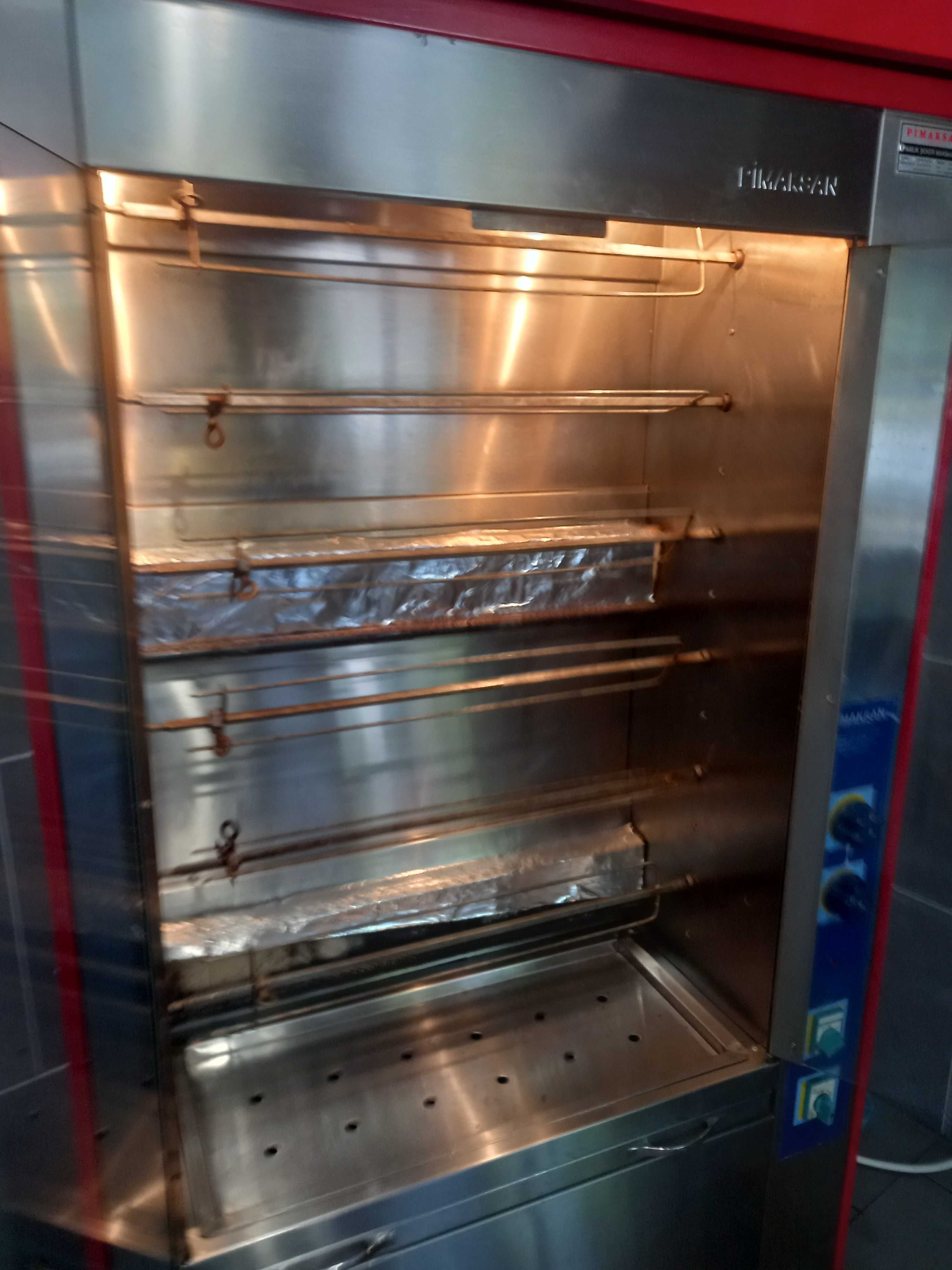 Гриль для курей газовый