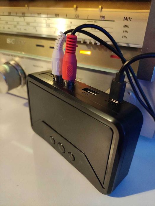 NOWY Adapter Bluetooth Do Wieży Wzmacniacza + DODATKI GRATIS !