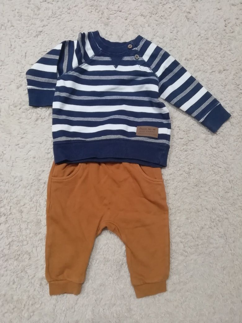 Conjunto e Casacos menino 6-9 meses