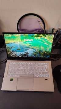 Laptop Acer SFX14 Ryzen 7 5700/16GB/1T/RTX3050Ti