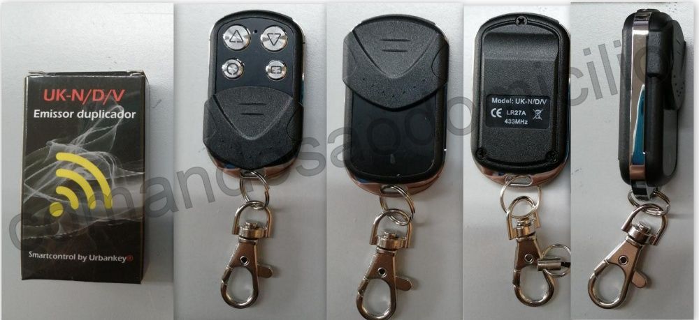 Comando portão garagem UKNVD compatível com DITEC