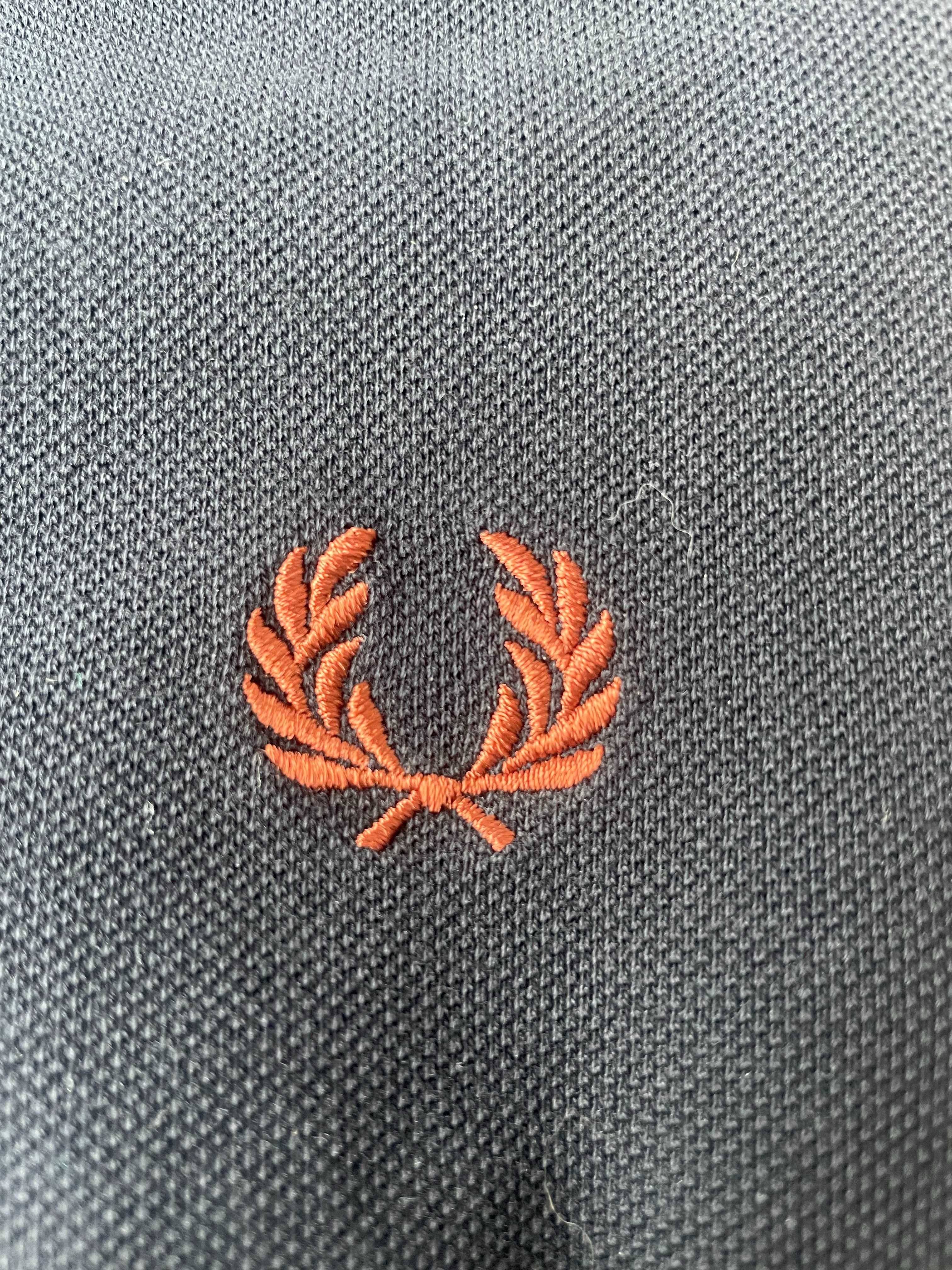 Polo Fred Perry 'Twin Tipped Fred Perry Shirt' M3600 Azul Marinho