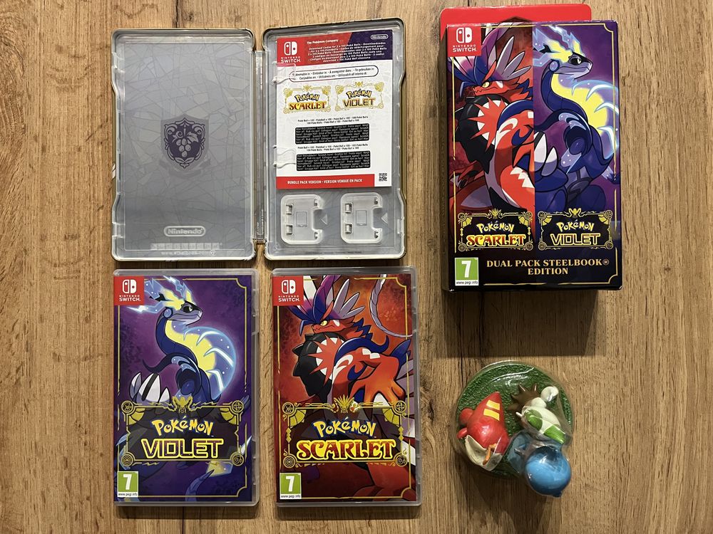 Używany zestaw Pokemon Violet & Scarlet Nintendo Switch