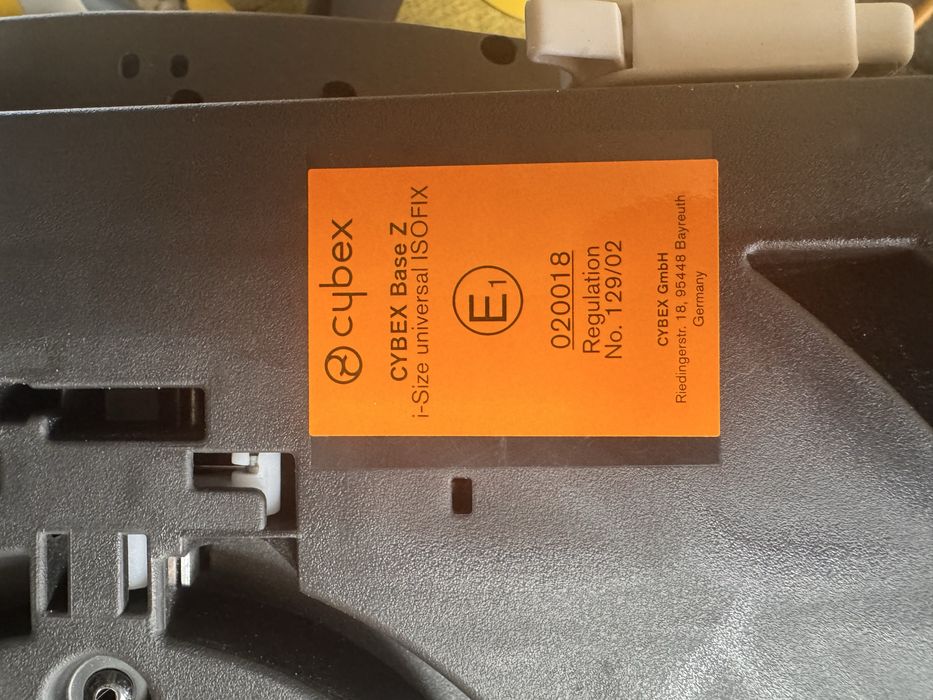 Fotelik Cybex Cloud Z i size plus platinum mustard + baza