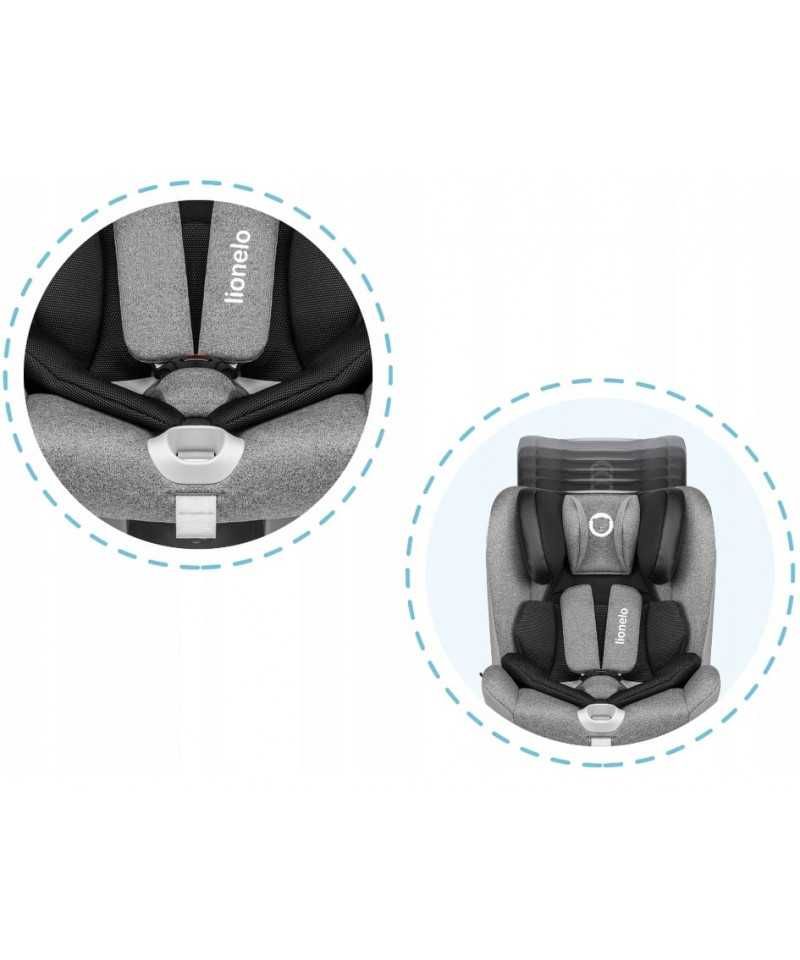 NOWY Fotelik Samochodowy LIONELO OLIVER ISOFIX 9-36 kg