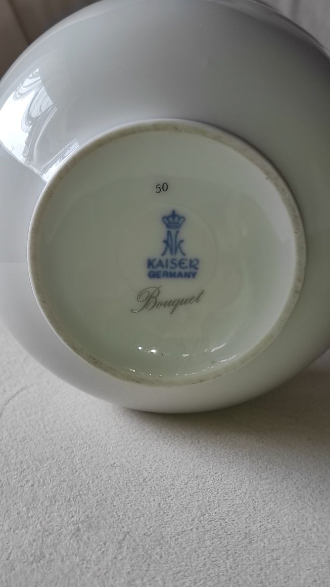 Sygnatura Kaiser wyjątkowy wazon porcelanowy 40/18/40