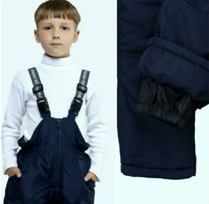 Очень тёплый влагозащитный полукомбинезон, 8-9лет, 134см, jie. Relmo