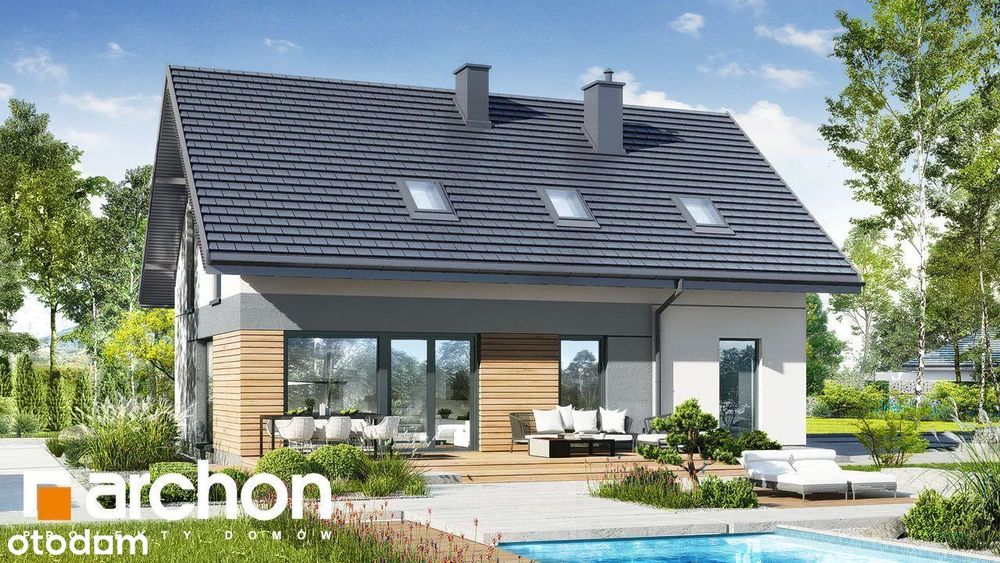 Dom 162 m2 - działka 1000 m2 - OSADA REGIEL