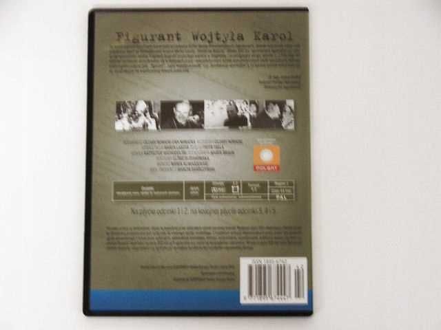 Film Figurant KAROL WOJTYŁA DVD płyta DVD