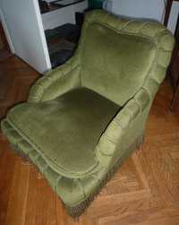 4 małe stylowe fotele, lata 60  PRL