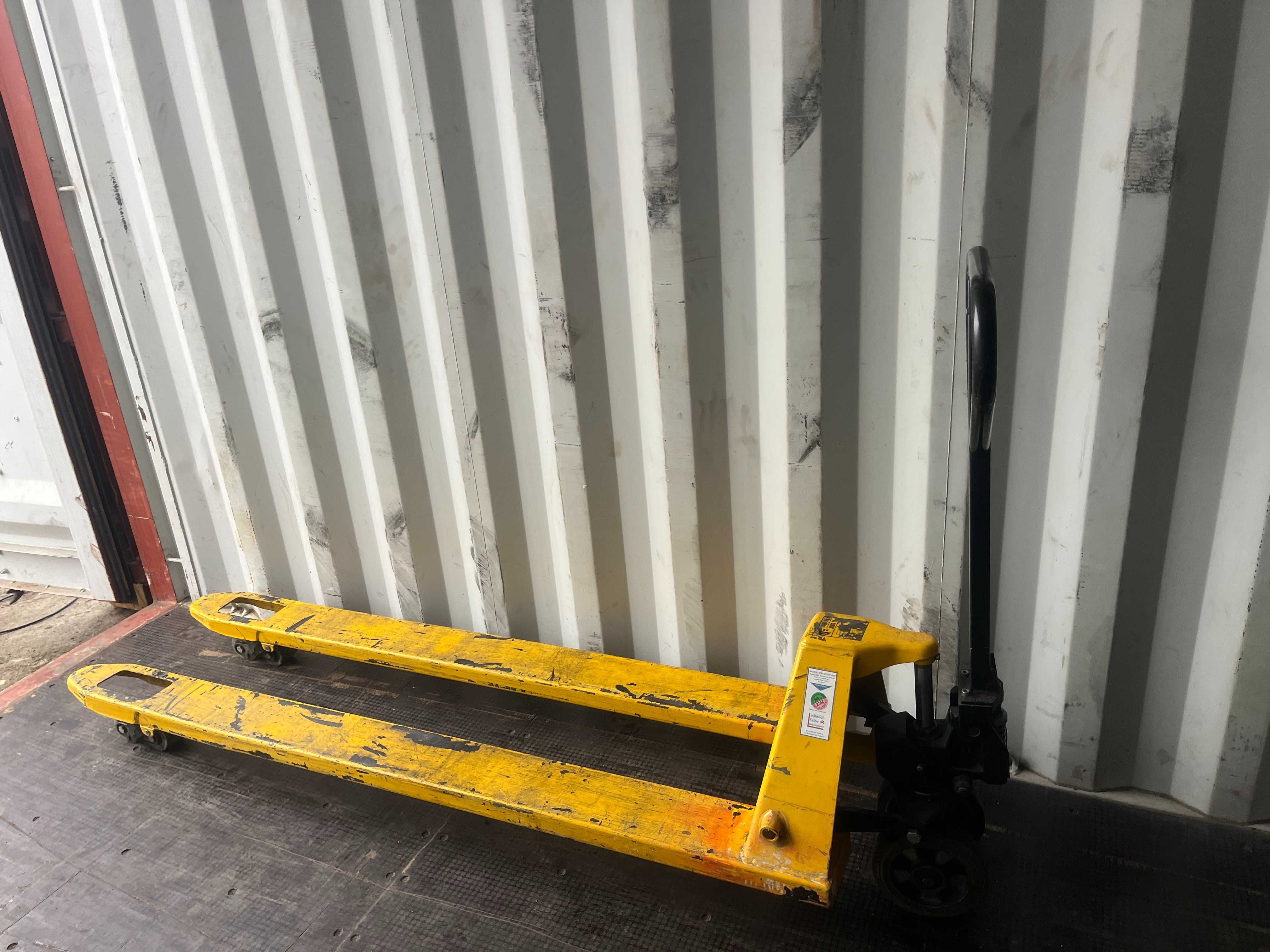 Wózek ręczny paletowy paleciak długi widły 1800mm