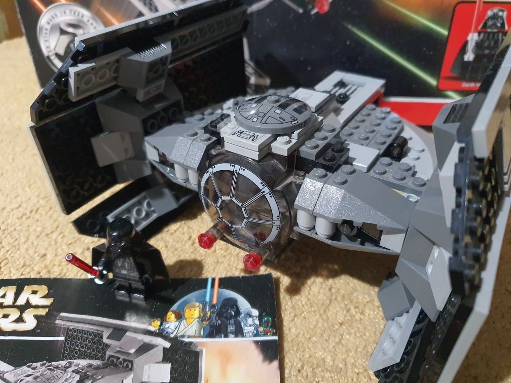 Zestaw Lego Star Wars 8017 Darth Vader’s Tie Fighter komplet!