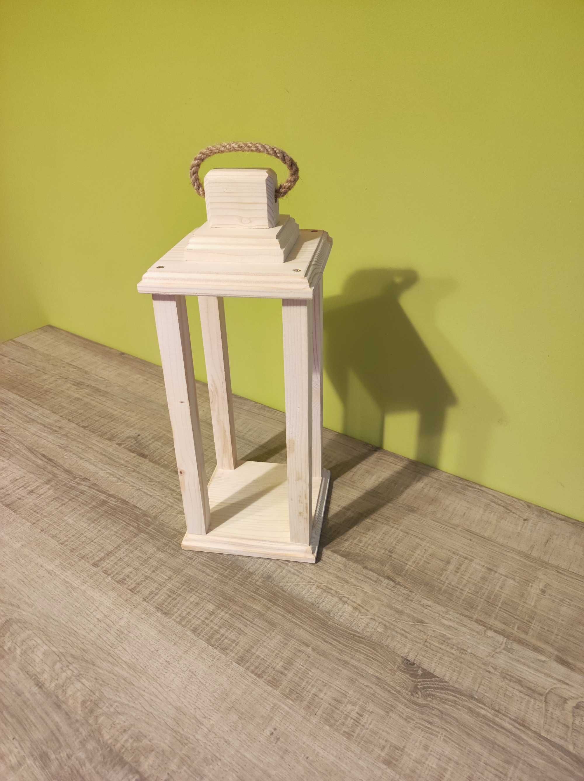 Zestaw 4x Drewniany lampion (1+3)