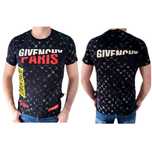Koszulka T-Shirt  męski Givenchy Paris czarna