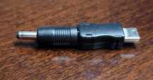 Adapter wtyk konwerter USB mini na DC 3.5 męski