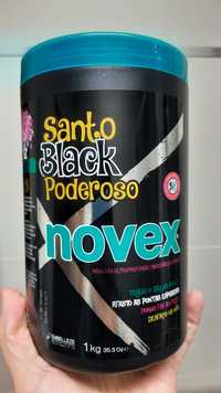 Máscara Santo Black Poderoso, da Novex