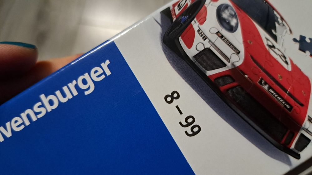 Puzzle 3d Porshe Ravensburger