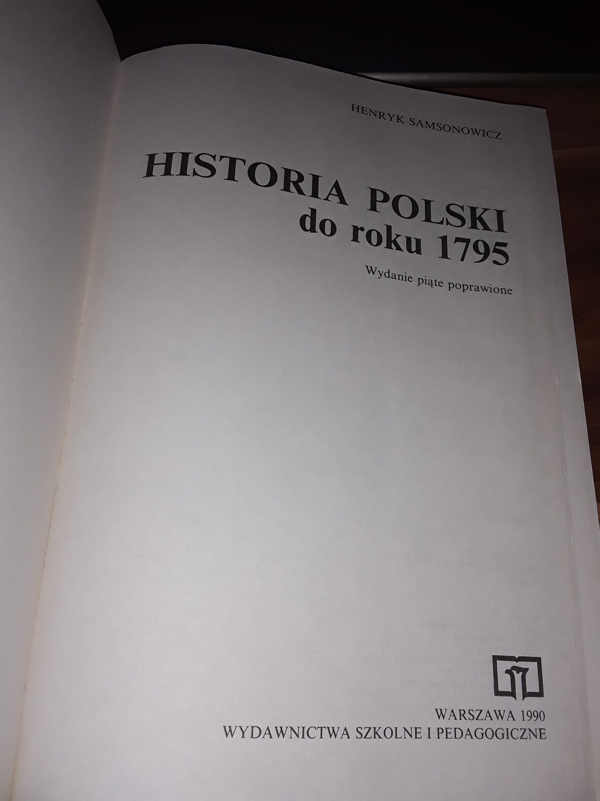 Historia Polski do roku 1795 Henryk Samsonowicz