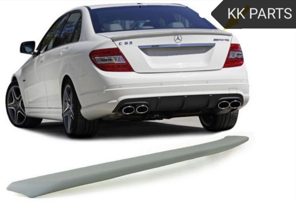 LIP SPOILER AILERON Pala Aba LÂMINA MERCEDES-BENZ C63 AMG W204 NOVO