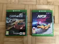 NA SPRZEDAŻ: Gry Wyścigowe na Xbox One - NFS Heat & Project Cars 2