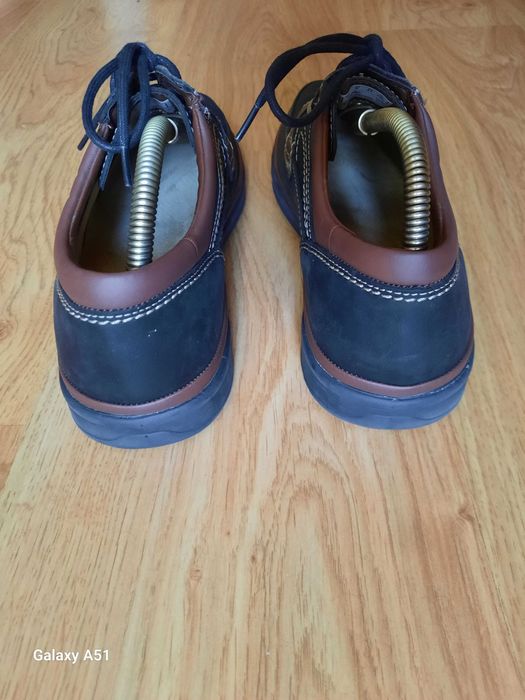 Мужские новые кожаные туфли Clarks 41 p.