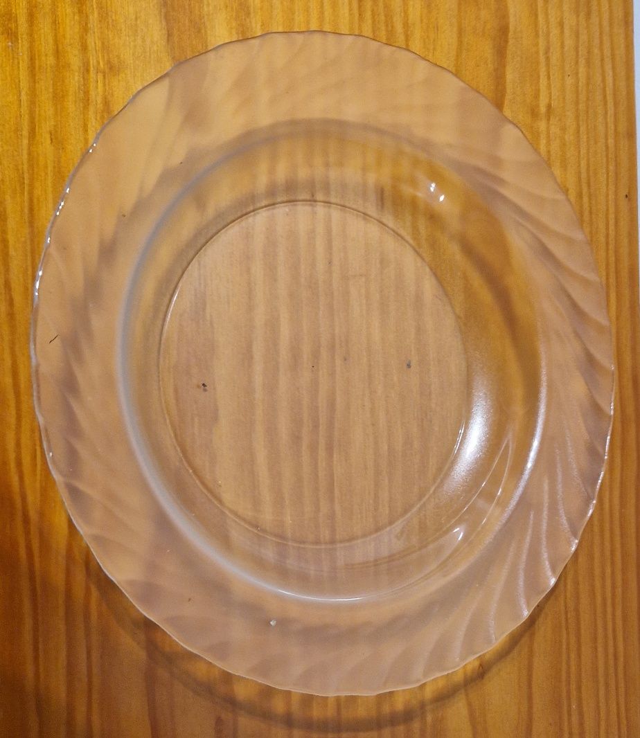 Vendo prato de vidro 30cm