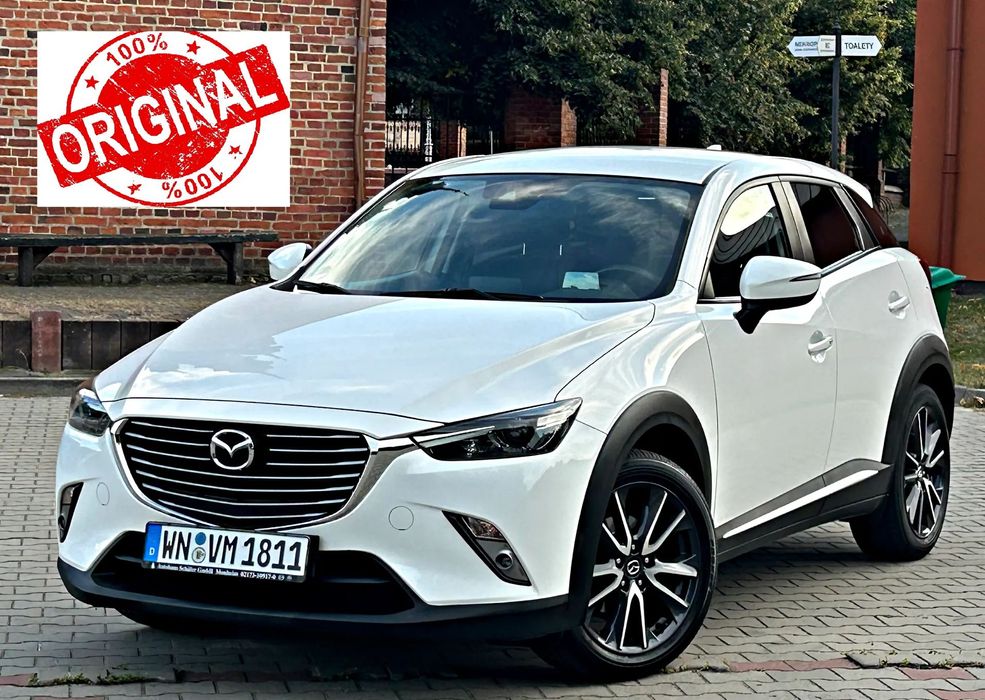 Mazda CX-3 Perfekcyjna CX-3, Skóra, full opcja z NIEMIEC 2x koła!!