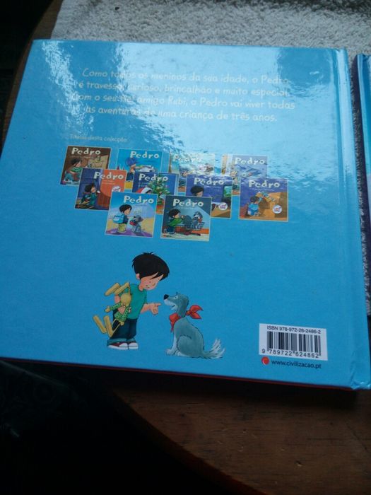 Dois livros do Pedro