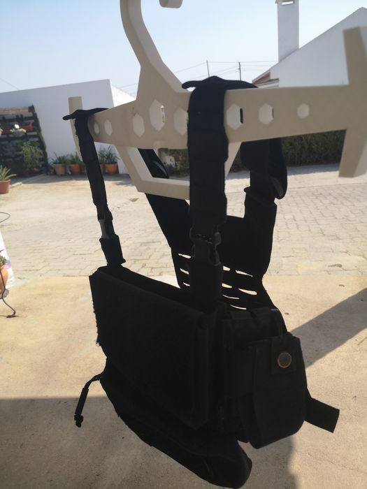 Painel traseiro MOLLE para Chest rig (D.M. Gear)