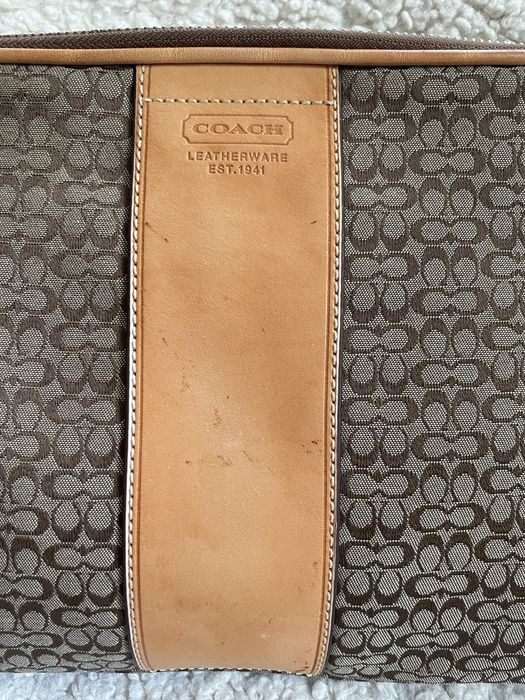 клатч косметичка сумка coach