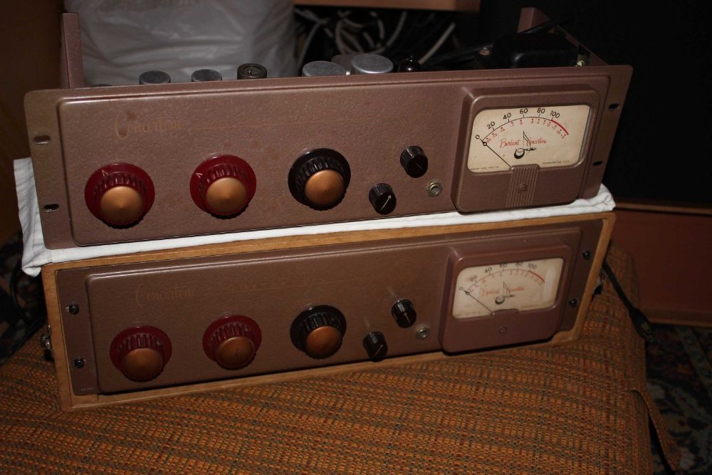 2 Pré-amplificadores Microfone a válvulas anos 50 Berlant Concertone