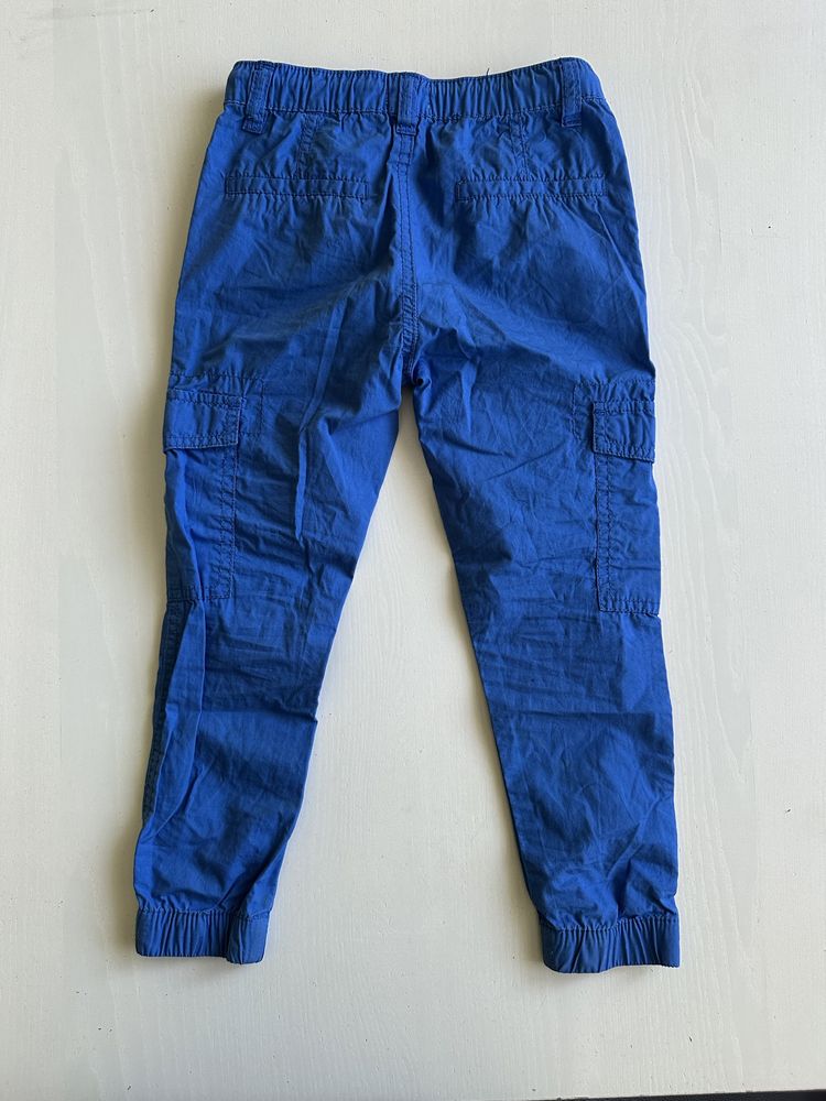 Spodnie bojówki chłopięce na gumce 5lat 110cm #1784