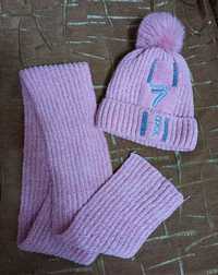 Зимовий набір: шапка і шарф, 54 р