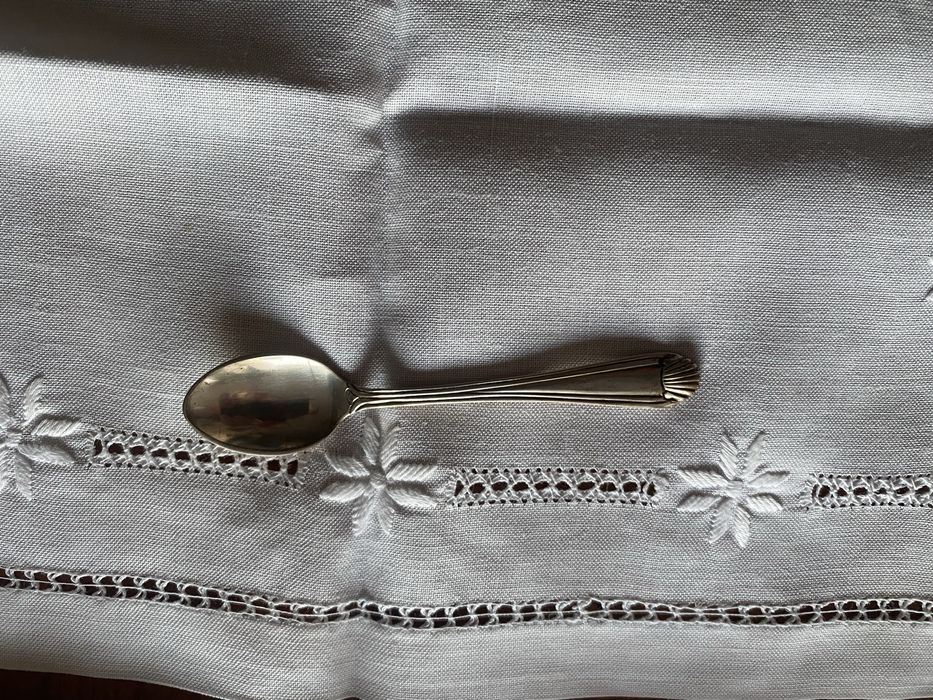 Conjunto de colheres de café em prata (13 peças)