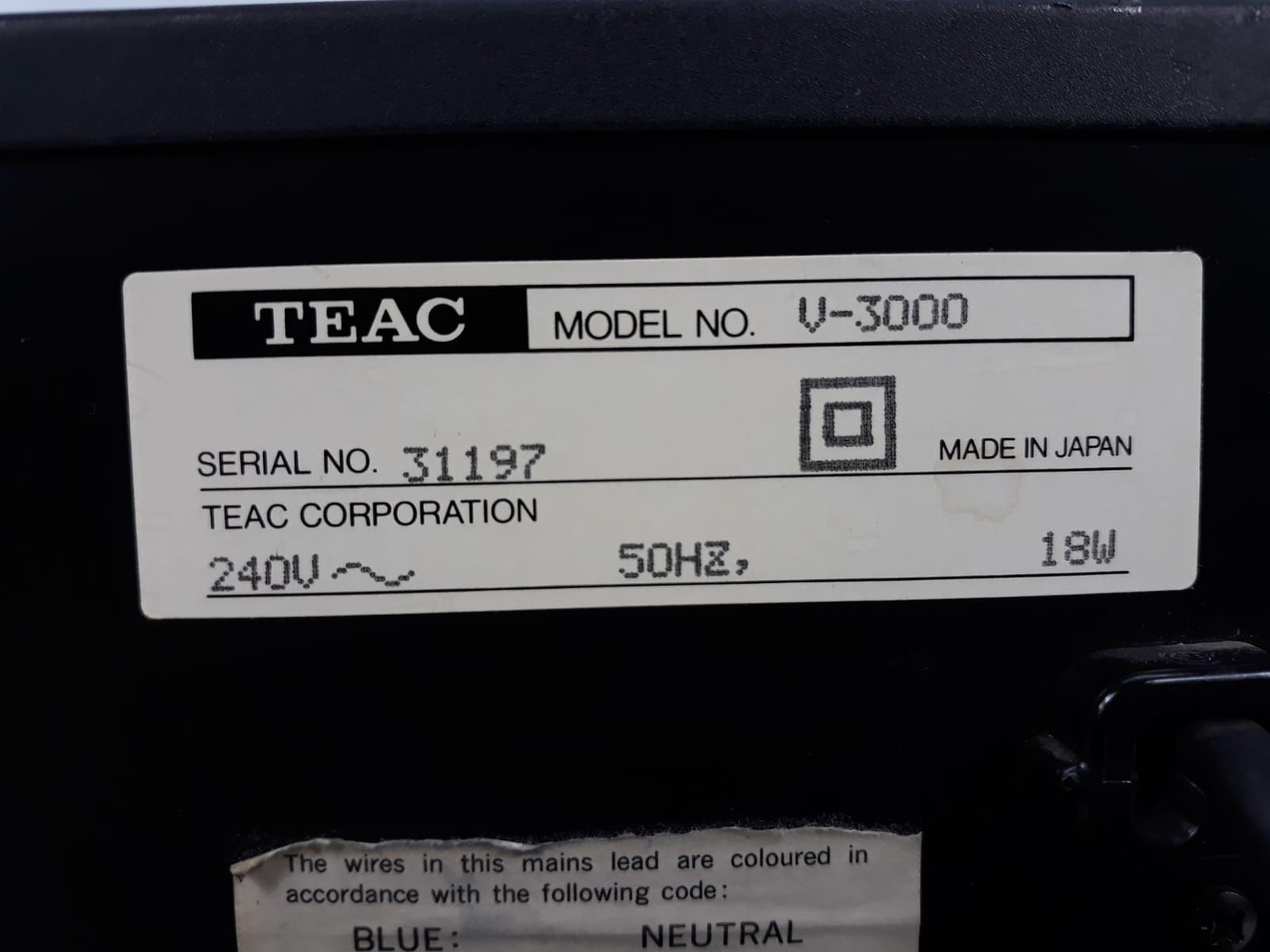 Teac v 3000 magnetofon Deck kaseta Japan 3 head CZYSZCZENIE MAGAZYNU